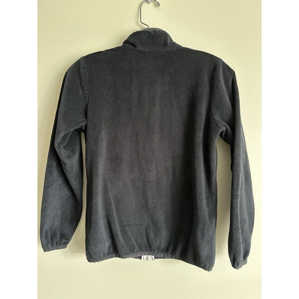 Columbia Girls black Fleece Zip Up‎ - Size Medium (10/12)